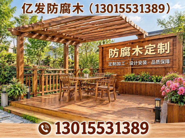 新密市防腐木批发展示图